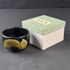 高木治良兵衛　鉄石目鐶　共箱　茶道具　京都釜師　釜鐶　炭点前 京都釜師 高木治良兵衛 鉄石目鐶 共箱 布 茶道具 釜鐶 炭点前 骨董