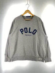 【中古品】 POLO RALPH LAUREN ポロ ラルフローレン LOGO SWEATSHIRT ロゴ スウェット トップス 【146-260915-jt-34-min】