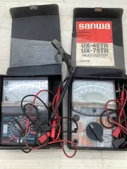 T7 SANWA サンワ UX-75TR sanwa サンワ マルチテスターSP-15D 2点 測定器
