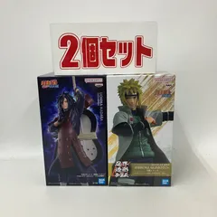 未開封 NARUTO ナルト疾風伝 うちはマダラ 波風ミナト フィギュア 2個セット LF9937 f101
