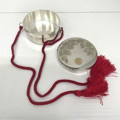 ボンボニエール 菊紋 純銀盃 銀盃 銀杯 シルバー1000 - メルカリ