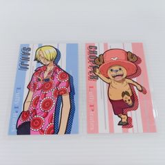 希少 ワンピース ラミネートカード サンジ No.059 チョッパー No.060 2