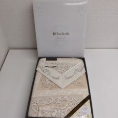 【未使用品】京都西川　シルク混毛布　140×200cm　アイボリー　L2723