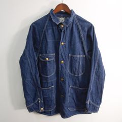 【美品/濃紺】orSlow 【50s デニム カバーオール ジャケット】2 オアスロウ 26090207