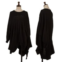 コムデギャルソンCOMME des GARCONS ヘム異素材切替変形シルエット