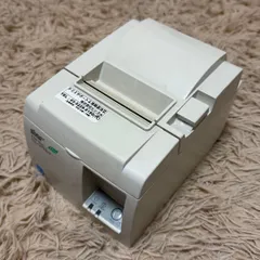 スター精密 TSP143IIU USB レシートプリンター 白 シール跡あり
