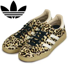 adidas (アディダス) KI6678 LEOPARD PRINT HANDBALL SPEZIAL W レディース スニーカー マジックベージュ/アイボリー/オーロラ AD414 23.5cm