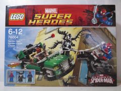 LEGO SUPER HEROES ULTIMATE SPIDER MAN SPIDER CYCLE CHASE 76004