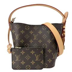 ルイヴィトン 2WAY レディース オール･イン BB ショルダーバッグ ハンドバッグ 肩掛け 斜め掛け LOUIS VUITTON M12925 モノグラムキャンバス ブラウン 茶 ゴールド金具 美品【中古品】