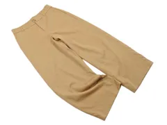 23区 ウール100% ワイド パンツ size36/ベージュ ◇■ レディース