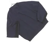 KNOTT ノット トゥモローランド ニット 切替 ボトルネック ブラウス シャツ size1/紺 ◇■ レディース