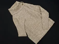 BANANA REPUBLIC バナナリパブリック ウール混 タートルネック ニット セーター sizeXS/ライトベージュ ◇■ レディース
