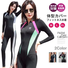 フィットネス水着 未使用 レディース フィットネス 水着 体型カバー 大きいサイズ ママ水着 体型カバー水着 水泳 女性用 スイムウェア ラッシュガード 紫外線対策
