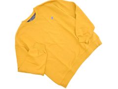 BEVERLY HILLS POLO CLUB ビバリーヒルズポロクラブ ロゴ トレーナー スウェット sizeM/キャメル ◇■ メンズ