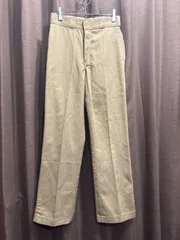80s90s USA製 dickies 874 ワークパンツ チノパン W28〜29位  ディッキーズ カーキ