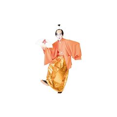 【新品】 クリアストーン(Clearstone) MENコス コスプレ ハロウィン お殿様 ユニセックス オレンジ 0
