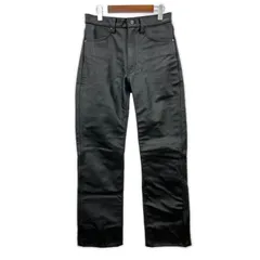 KADOYA カドヤ 牛革 レザーパンツ size32/ブラック