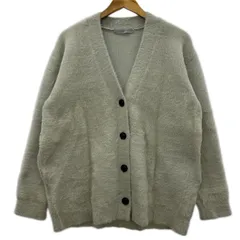 UNFILO  アンフィーロ  シャギーニットカーディガン sizeS/グレージュ