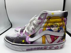 VANS 미소녀 전사 세일러 문 SK8-HI 하이 컷 스니커즈