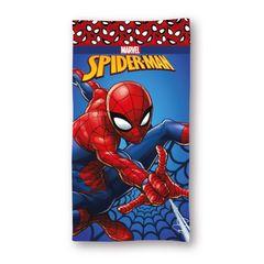 마블 스파이더맨 비치타월 버스타월 140cm x 70cm 대형 부드러운 흡수성