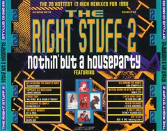 2discs CD Various the right stuff 2  nothin but a houseparty  SMD098 Stylus Music
