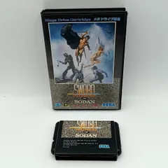 【MDソフト】「ソード オブ ソダン」 ケース付属 説明書欠品 動作品 メガドライブ Sega Megadrive