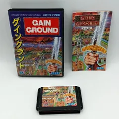 【MDソフト】「ゲイングランド」 ケース・説明書付き 動作品 メガドライブ Sega Megadrive