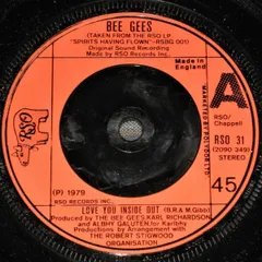 7インチ Bee Gees Love You Inside Out / Im Satisfied RSO31 RSO