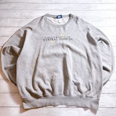 【カレッジ】UNIVERSITY OF CENTRAL FLORIDA SWEATSHIRT UCF グレー カレッジロゴ スウェットトレーナー 古着 #U5286