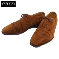 Ermenegildo Zegna エルメネジルドゼニア レザー チャッカブーツ 7.5