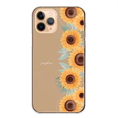 iPhone18_Pro ケース カバー アイフォン18プロ スマホケース ハードケース ヒマワリ 向日葵 かわいい 大人女子 大人 可愛い きれい 綺麗 カラー10