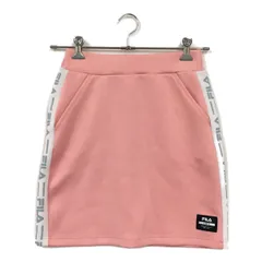 中古 レディース フィラゴルフ FILA GOLF スカート M ピンク ウエストゴム ストレッチ