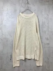 SELECT MOCA セレクトモカ 30358J133 透かし編み メッシュ ニット セーター sizeM/アイボリー ■◇レディース