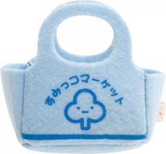 [Used] Plush Toy - Sumikko Market Bag, Tenori Plush Toy, Fried Shrimp Tail Errand Theme, "Sumikko Gurashi"