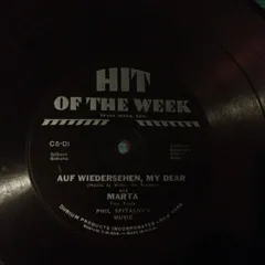 78RPM/SP Phil Spitalnys Music Auf Wiedersehen, My Dear / Marta C5D1 HIT OF THE WEEK