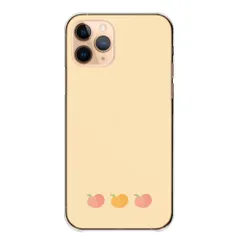 iPhone18_Pro ケース カバー アイフォン18プロ スマホケース ハードケース 桃のスマホケース 桃 モモ ピーチ かわいい かわいい 水玉 クリアケース 透明ケース カラー07