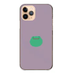 arrows Alpha2 F-51G ケース カバー アローズ アルファ2 スマホケース ハードケース カエル 蛙 かえる かわいい 笑顔 ニコ ワンポイント 透明ケース クリア カラー06