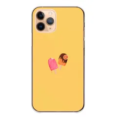 arrows Alpha2 F-51G ケース カバー アローズ アルファ2 スマホケース ハードケース アイス かわいい アイスキャンディー ワンポイント 透明ケース クリアケース カラー07