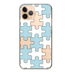 arrows Alpha2 F-51G ケース カバー アローズ アルファ2 スマホケース ハードケース パズル ジグソーパズル おしゃれ お洒落 大人 可愛い 透明ケース クリアケース カラー09
