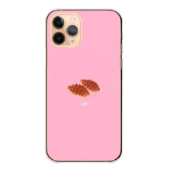 arrows Alpha2 F-51G ケース カバー アローズ アルファ2 スマホケース ハードケース 食べ物 スイーツ クロッフル ワッフル 流行 パステルカラー ワンポイント カラー02