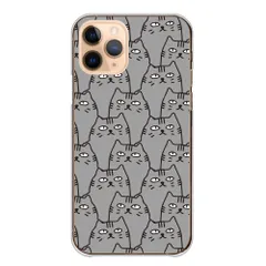 arrows Alpha2 F-51G ケース カバー アローズ アルファ2 スマホケース ハードケース ファットキャッツ 猫 ネコ 猫会議 おしゃれ かわいい にゃんこ ジト目 ベージュ グレー 白 カラー05