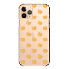 arrows Alpha2 F-51G ケース カバー アローズ アルファ2 スマホケース ハードケース 桃のスマホケース 桃 モモ ピーチ かわいい かわいい 水玉 クリアケース 透明ケース カラー10