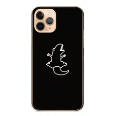 arrows Alpha2 F-51G ケース カバー アローズ アルファ2 スマホケース ハードケース 恐竜 怪獣 ティラノサウルス ダイナソー ゆるかわ イラスト キッズ 透明ケース クリア カラー06