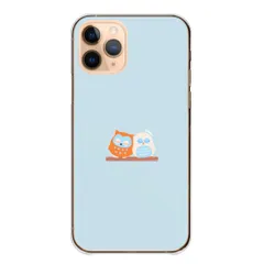 かんたんスマホ5 ケース カバー 簡単スマホ5 スマホケース ハードケース フクロウ 梟 ふくろう みみずく ミミズク かわいい イラスト おしゃれ 透明ケース カラー01