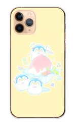かんたんスマホ5 ケース カバー 簡単スマホ5 スマホケース ハードケース ペンギン ぺんぎん かき氷 夏 かわいい さわやか フルーツ 果物 ポップ 水色 青 グリーン カラー08