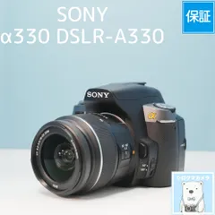 SONY α330 DSLR-A330 一眼レフ スマホ転送OK フルセット シロクマカメラ a7391