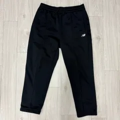 New Balance トラックパンツ L ブラック 裏起毛 ジャージ ロゴ