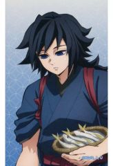 [Used] Character Card: Giyu Tomioka (Upper Body) "Demon Slayer: Kimetsu no Yaiba in Tobu Zoo Original Illustration Animal Training Ver. Trading Illustration Card"