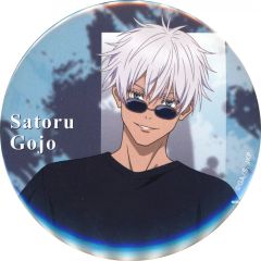 [Used] Badge Bins Satoru Gojo 75mm Pin Badge "Jujutsu Kaisen in SWEETS PARADISE Vol. 2"