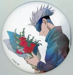 [Used] Badges and Pins Satoru Gojo Birthday Limited Edition Big Pin Badge "Jujutsu Kaisen x ANiMEL CAFE in SHANGHAI"